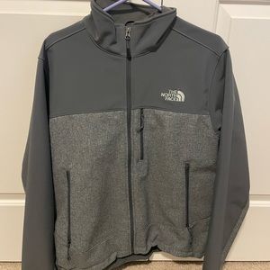 The North Face. Apex bionic Mens jacket, size medium, grey